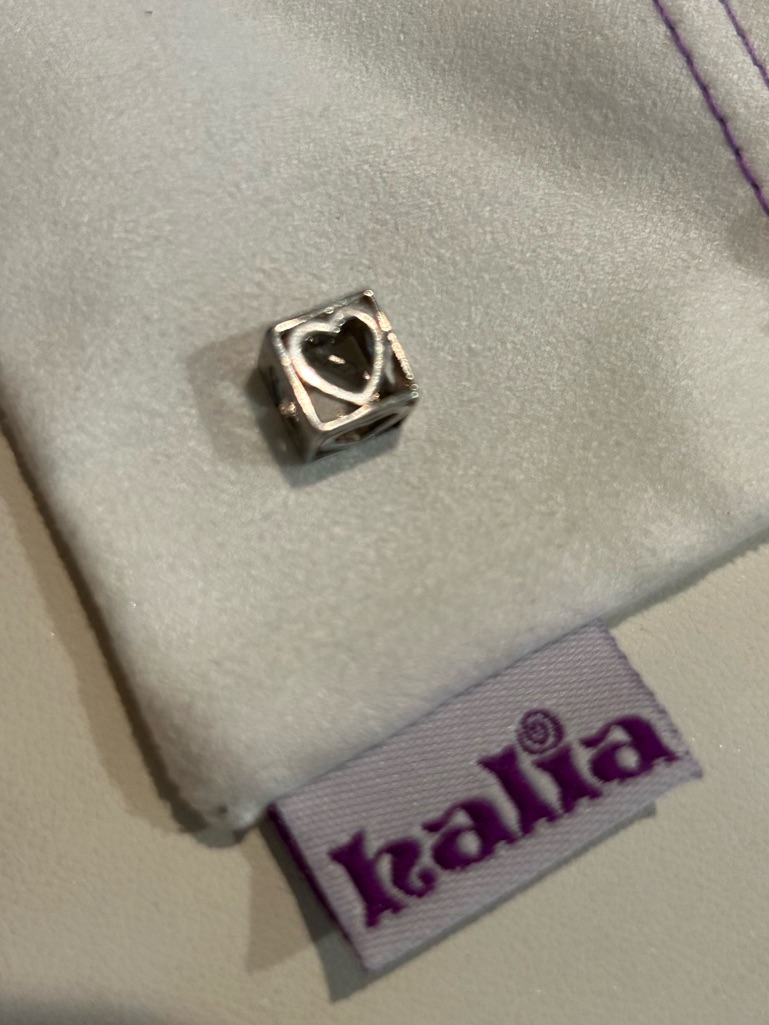 Halia “Box Full Of Love” Charm - Sterling Silver